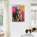 DIY Oil Drawing By Numbers Deer Frameless 40x50cm Animal on Canvas Decor