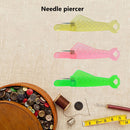 3pcs Fish Auto Needle Threader Quick Needle Inserter (Green+Pink+Yellow) Newly