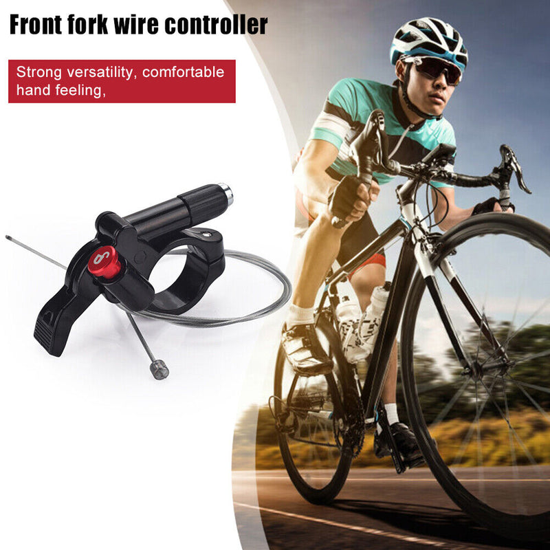 Mountain Bike Front Suspension Fork Remote Lockout Lever with Inner Cable Newly