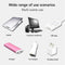 USB Plug Lamp Mobile Power Charging Small Round Night Light (White Light)