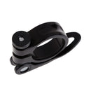 31.8mm MTB Bike Cycling Saddle Seat Post Clamp Quick Release QR Style Black