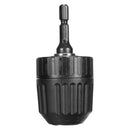 Electric Drill Chuck Screwdriver Impact Driver Converter Wrench Kit (4pcs) Newly