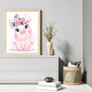 ? LGem? LDE by numbers, Motif: pig, 40 x 50 cm, M515