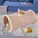Pets Cat Toys Kitten Channel Funny Kitten Playing Tube Balls Collapsible Crinkle