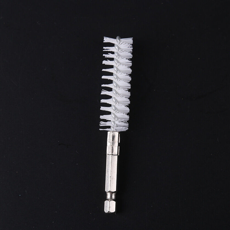 2pcs/Set Universal Impact Drivers Pipe Cleaning Nylon Brushes w/ Hex Shank Newly