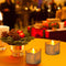 Flameless Candles - Flickering LED Tea Light with Timer for Seasonal & Festival