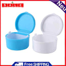 2 Layer Dental False Teeth Bath Box Dentures Storage Box Case Container
