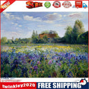 Painting By Numbers Kit DIY Village Canvas Oil Art Picture for Home Decor