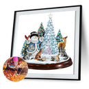 DIY Diamond Painting Christmas Full Round Drill Mosaic Picture Xmas Decoration