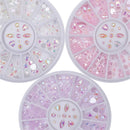 Water Dropped Elongated Glass Stone Nail Art Rhinestone DIY Tips Manicure Decor