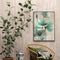 Digital Paint Flowers Painted By Numbers On Canvas Wall