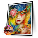 Diamond Painting 5D DIY Girl Full Round Drill Rhinestone Picture for Home