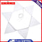 12 Flags 3.2m White Cotton Birthday Wedding Party Pennant Bunting Banner Decor
