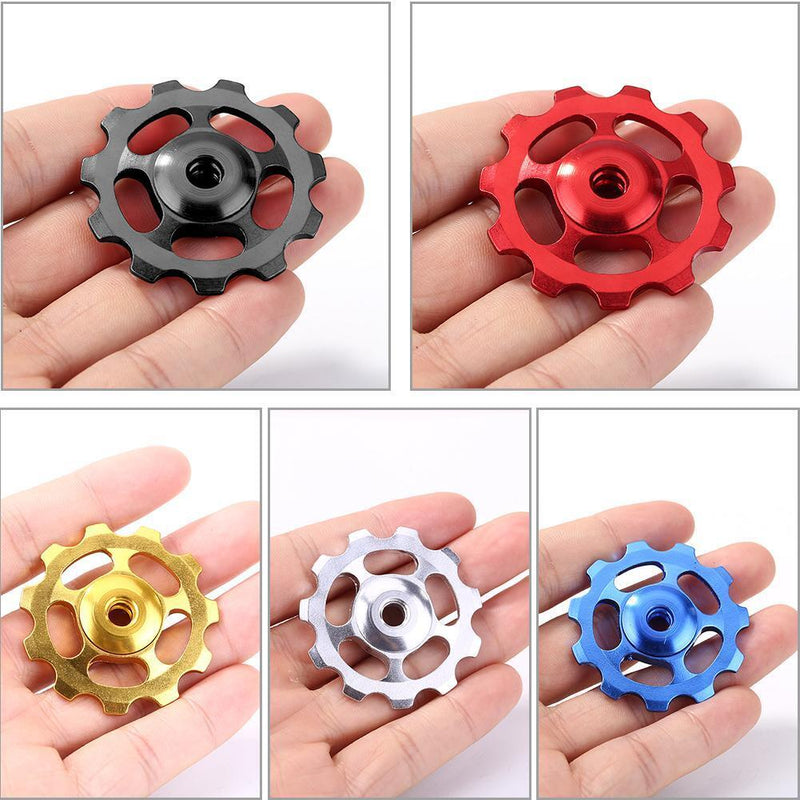 5pcs 11T MTB Rear Derailleur Jockey Wheel Ceramic Bearing Guide Roller