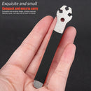 Bike Spoke Wrench Spokes Wheel Rim Tension Correction Repair Tools (Black) Newly