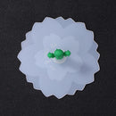 Reusable Silicone Cup Cover Heat Resistant Sealed Leakproof Cups Lid (B)