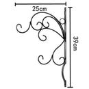 Garden Basket Hooks Lantern Hanger Plant Bracket Flower Holder Planter Hooks
