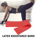 Yoga Resistance Bands 0.9mm Pilates Sport Gym Training Equipment (Red)