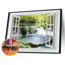 5D DIY Scenery Full Round Drill Diamond Painting Kit Art Picture (A451) Newly
