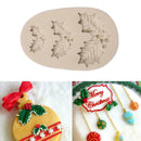 DIY Christmas Tree Deer Fondant Mould Cake Biscuit Baking Decorating Tools V5T5