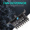 8 Channels Cooling Fan HUB 3Pin/4Pin Radiator Speed Controller for CPU PC Case