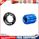 TOOPRE 2pcs MTB Bike Crank Cover Screw M20 BB Fixing Bolt with Tool (Black)