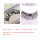 Makeup Long Thick Cross Eye Lashes Extension False  Eyelashes Handmade Black