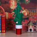 Christmas Tree Mold Wine Bottle Lid Christmas Home Party Decoration with Mi