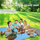 Waterproof Outdoor Travel Camping Mat Beach Mat Rug Picnic Blanket Anti Sand