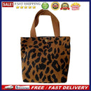 Retro Animal Pattern Corduroy Cooler Lunch Bag Portable Food Bento Case Handbags