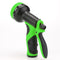 Adjustable High Pressure Garden Water Gun Car Spray Sprinkler Nozzle (Green