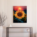Full Cross Stitch 11CT DIY Sunflower Handmade Stamped Needlework Craft Home Art