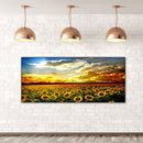 Sunset Sunflower Field Oil Paint By Numbers DIY Handpainted Home Decoration Gift