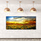 Sunset Sunflower Field Oil Paint By Numbers DIY Handpainted Home Decoration Gift