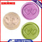 Retro Round Love Heart Sealing Wax Stamp Head DIY Wedding Invitations Hobby Tool