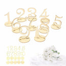 10pcs Wooden Wedding Table Number Seat Cards Ornament Craft (One to Ten) Newly