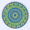 DIY Art Decor Datura Pattern 10x10x0.5cm Diamond Rhinestones Paintings (Blu