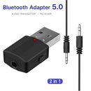 Audio Receiver USB Transmitter 2 in 1 Bluetooth 5.0 Adapter Digital Devices
