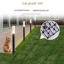 Garden Prickle Strip Cat Repellent Deterrent Mat Anti-cat Dog Mat (Black) Newly