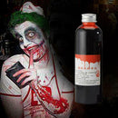 30ML Container Party Plasma Drink Halloween Blood Bag Drink Alien Pattern U9J1