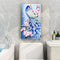Blue Peacock Oil Paint By Numbers Kits DIY Handpainted on Canvas Wall Unframed