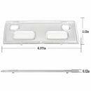 Interior Dome Light Clear Cover For 2007-14 Chevy Silverdo Sierra Tahoe 15911049