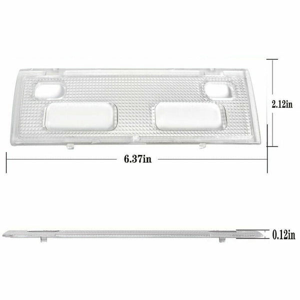 Interior Dome Light Clear Cover For 2007-14 Chevy Silverdo Sierra Tahoe 15911049