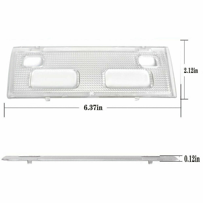 Interior Dome Light Clear Cover For 2007-14 Chevy Silverdo Sierra Tahoe 15911049