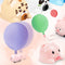 6pcs Plastic Inflatable Balloons Kids Kindergarten Party Toys Color Random Newly