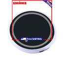 LED Cup Holder Lights, Car Coasters with 7 Colors Changing Light, USB Charging