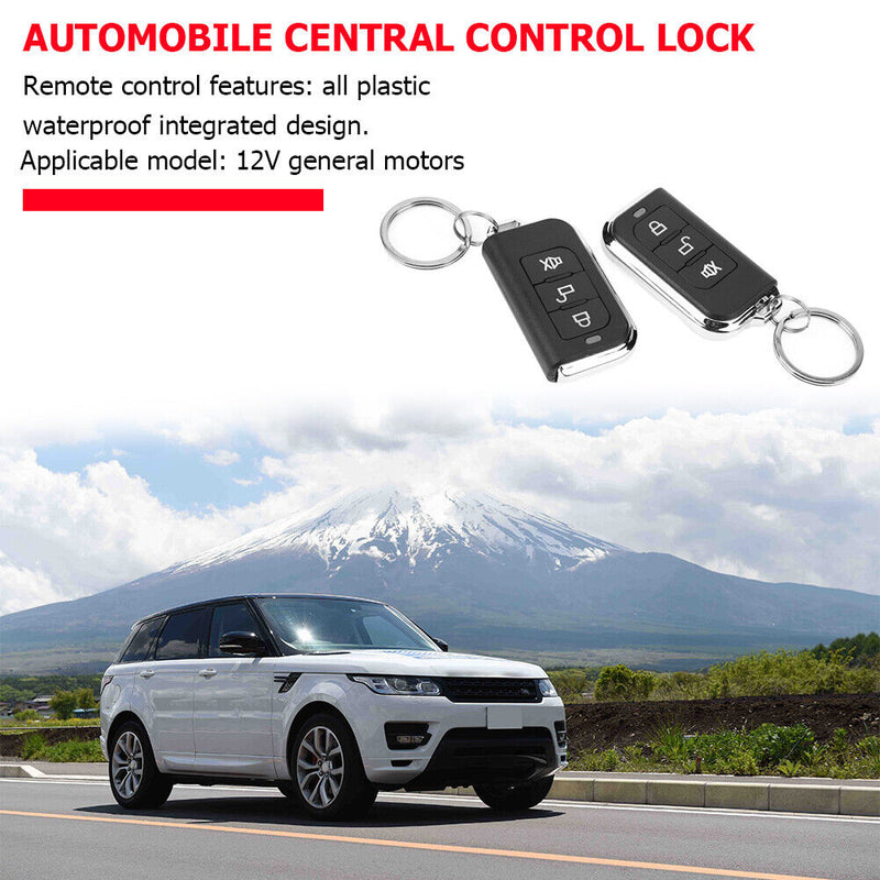 Car Remote Central Door Lock Kit Universal Keyless Entry Alarm System 410/T207