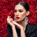 Ethnic Tassels Earrings Boho Retro Travel Holiday Women Pendant Earrings