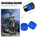 2x Fixed Gear Road Bike Handlebar Tape Fixing Ring Silicone Bar Wrap Sleeve L