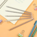 Transparent Triangle Ruler Measuring Tools Plastic Ruler Triangular Rulers